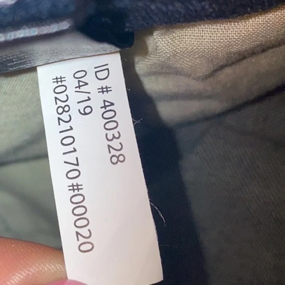 Express denim jeans button Down mini skirt Sz 10 - Picture 10 of 12